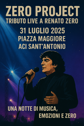 Zero project - tribute live a renato zero